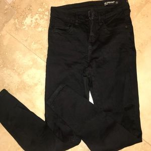 Blank NYC crybaby washed black skinny jeans